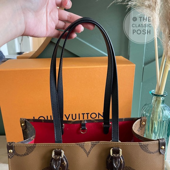 ❌SOLD❌EUC Louis Vuitton  OTG On the Go MM Monogram Reverse Bag Tote - Picture 6 of 15